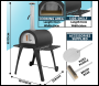 Sealey DG103 Dellonda Outdoor Wood-Fired Pizza Oven & Smoker