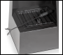 Sealey DG105 Dellonda Chiminea, Wood Burner, Heater for Outdoors W45cm x H150cm - Black Steel