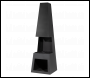Sealey DG107 Dellonda Outdoor Chiminea Fireplace Fire Pit Heater Firewood Storage Black Steel