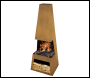 Sealey DG108 Dellonda Outdoor Chiminea Fireplace Heater Firewood Storage - Corten Steel