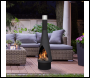 Sealey DG109 Dellonda Outdoor Chiminea, Fireplace, Fire Pit, Heater, Durable, Black Steel
