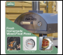 Sealey DG11 Dellonda Wood-Fired Pizza Oven 14 inch  - Stainless Steel