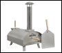 Sealey DG11 Dellonda Wood-Fired Pizza Oven 14 inch  - Stainless Steel