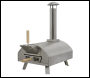 Sealey DG11 Dellonda Wood-Fired Pizza Oven 14 inch  - Stainless Steel