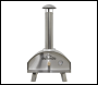 Sealey DG11 Dellonda Wood-Fired Pizza Oven 14 inch  - Stainless Steel