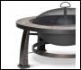 Sealey DG111 Dellonda 76cm Deluxe Traditional Style Fire Pit/Fireplace/Outdoor Heater - Slate
