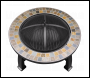 Sealey DG111 Dellonda 76cm Deluxe Traditional Style Fire Pit/Fireplace/Outdoor Heater - Slate