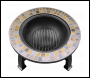 Sealey DG111 Dellonda 76cm Deluxe Traditional Style Fire Pit/Fireplace/Outdoor Heater - Slate