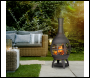 Sealey DG112 Dellonda Deluxe 360° Chiminea/Fire Pit/Outdoor Heater - Antique Bronze Finish - DG112