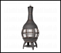Sealey DG112 Dellonda Deluxe 360° Chiminea/Fire Pit/Outdoor Heater - Antique Bronze Finish - DG112