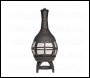 Sealey DG112 Dellonda Deluxe 360° Chiminea/Fire Pit/Outdoor Heater - Antique Bronze Finish - DG112