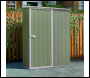 Sealey DG113 Dellonda Galvanized Steel Storage Shed with Pent Style Roof 150 x 80 x 190cm - Green