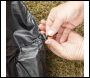 Sealey DG119 Dellonda Fire Pit, Fireplace, Outdoor Patio Heater PVC Cover, Water-Resistant, Heavy-Duty