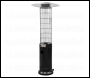 Sealey DG124 Dellonda Gas Patio Heater 13kW for Commercial & Domestic Use, Black