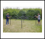 Sealey DG126 Dellonda Premium 2x2m Pop-Up Gazebo, Heavy Duty, PVC Coated, Water-Resistant Fabric, Supplied with Carry Bag, Rope, Stakes & Weight Bags - Beige Canopy