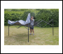 Sealey DG133 Dellonda Premium 3 x 3m Pop-Up Gazebo, PVC Coated, Water-Resistant Fabric, Supplied with Carry Bag, Rope, Stakes & Weight Bags - Grey Canopy