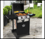 Sealey DG13 Dellonda 2 Burner Gas BBQ Grill with Piezo Ignition & Thermometer