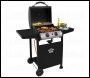 Sealey DG13 Dellonda 2 Burner Gas BBQ Grill with Piezo Ignition & Thermometer