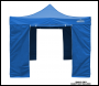 Sealey DG147 Dellonda Premium Gazebo/Marquee Side Walls/Doors/Windows, Fits 3 x 3m Models - Blue