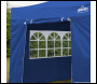 Sealey DG147 Dellonda Premium Gazebo/Marquee Side Walls/Doors/Windows, Fits 3 x 3m Models - Blue