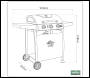 Sealey DG14 Dellonda 3 Burner Gas BBQ Grill with Piezo Ignition & Thermometer