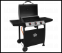 Sealey DG14 Dellonda 3 Burner Gas BBQ Grill with Piezo Ignition & Thermometer