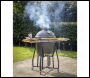 Sealey DG159 Dellonda Deluxe 22 inch (56cm) Ceramic Kamado Style BBQ with Wheeled Stand