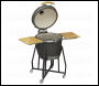 Sealey DG159 Dellonda Deluxe 22 inch (56cm) Ceramic Kamado Style BBQ with Wheeled Stand