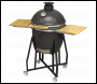Sealey DG159 Dellonda Deluxe 22 inch (56cm) Ceramic Kamado Style BBQ with Wheeled Stand