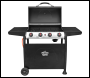 Sealey DG15 Dellonda 4 Burner Gas BBQ Grill with Piezo Ignition & Thermometer