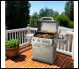 Sealey DG17 Dellonda 4+1 Burner Deluxe Gas BBQ Grill with Piezo Ignition & Thermometer - Stainless Steel