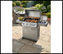 Sealey DG17 Dellonda 4+1 Burner Deluxe Gas BBQ Grill with Piezo Ignition & Thermometer - Stainless Steel