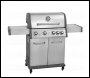 Sealey DG17 Dellonda 4+1 Burner Deluxe Gas BBQ Grill, Stainless Steel, Side Burner, Ignition