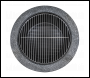 Sealey DG191 Dellonda Round MgO Fire Pit with BBQ Grill, Ø75cm, Safety Mesh Screen - Dark Grey