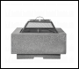 Sealey DG193 Dellonda Square MgO Fire Pit with BBQ Grill, Safety Mesh Screen - Dark Grey