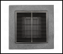 Sealey DG193 Dellonda Square MgO Fire Pit with BBQ Grill, Safety Mesh Screen - Dark Grey