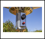 Sealey DG2 Dellonda Outdoor Garden Gas Patio Heater 13kW Commercial & Domestic Use, Stainless Steel