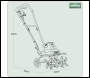 Sealey DG217 Dellonda Electric Tiller/Cultivator 1500W