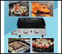 Sealey DG21 Dellonda 2 Burner Portable Gas Plancha