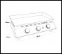 Sealey DG22 Dellonda 3 Burner Portable Gas Plancha