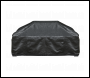 Sealey DG238 Dellonda 89cm Square Outdoor Fire Pit, Mesh Screen Lid, Black with Water-Resistant Drawstring Cover