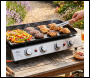 Sealey DG23 Dellonda 4 Burner Portable Gas Plancha