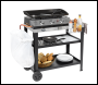 Sealey DG263 Dellonda Plancha Trolley with Utensil Holder - Stainless Steel Top