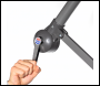 Sealey DG264 Dellonda Banana Parasol with Cover 3m - Grey