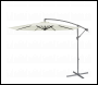Sealey DG265 Dellonda Banana Parasol with Cover 3m - Cream