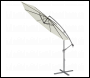 Sealey DG265 Dellonda Banana Parasol with Cover 3m - Cream