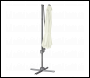 Sealey DG268 Dellonda Cantilever Parasol with 360° Rotation, Tilt & Cover 3m - Cream