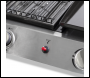 Sealey DG276 Dellonda 3 Burner Stainless Steel Portable Gas Plancha/Grill 8.5kW