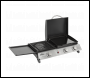 Sealey DG276 Dellonda 3 Burner Stainless Steel Portable Gas Plancha/Grill 8.5kW