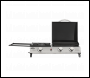 Sealey DG276 Dellonda 3 Burner Stainless Steel Portable Gas Plancha/Grill 8.5kW